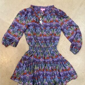 Boho Floral Long Sleeve Dress